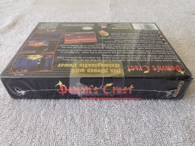 Demons Crest Super Nintendo SNES Complete CIB Very Great Shape WATCH VIDEO