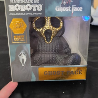 Handmade by Robots Knit Series Ghost Face #129 Metallic Vinyl Figure Boxed