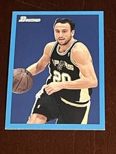 2009-10 Bowman '48 Manu Ginobili #72 Blue /1948 Spurs HOF Champion