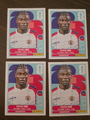 4x 2026 Panini FIFA World Cup Album Sticker Ricardo Ade Haiti #HAI 6 LDU Quito