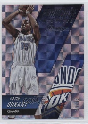 2015 Panini Prestige Franchise Favorites Checkerboard 35/99 Kevin Durant #7 2b6