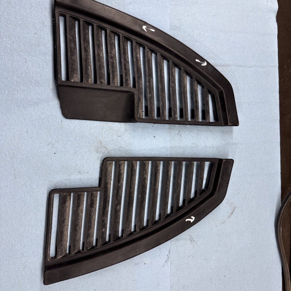 1980 Yamaha SRX 440 Vintage Snowmobile Race Sled Hood Rear Vents