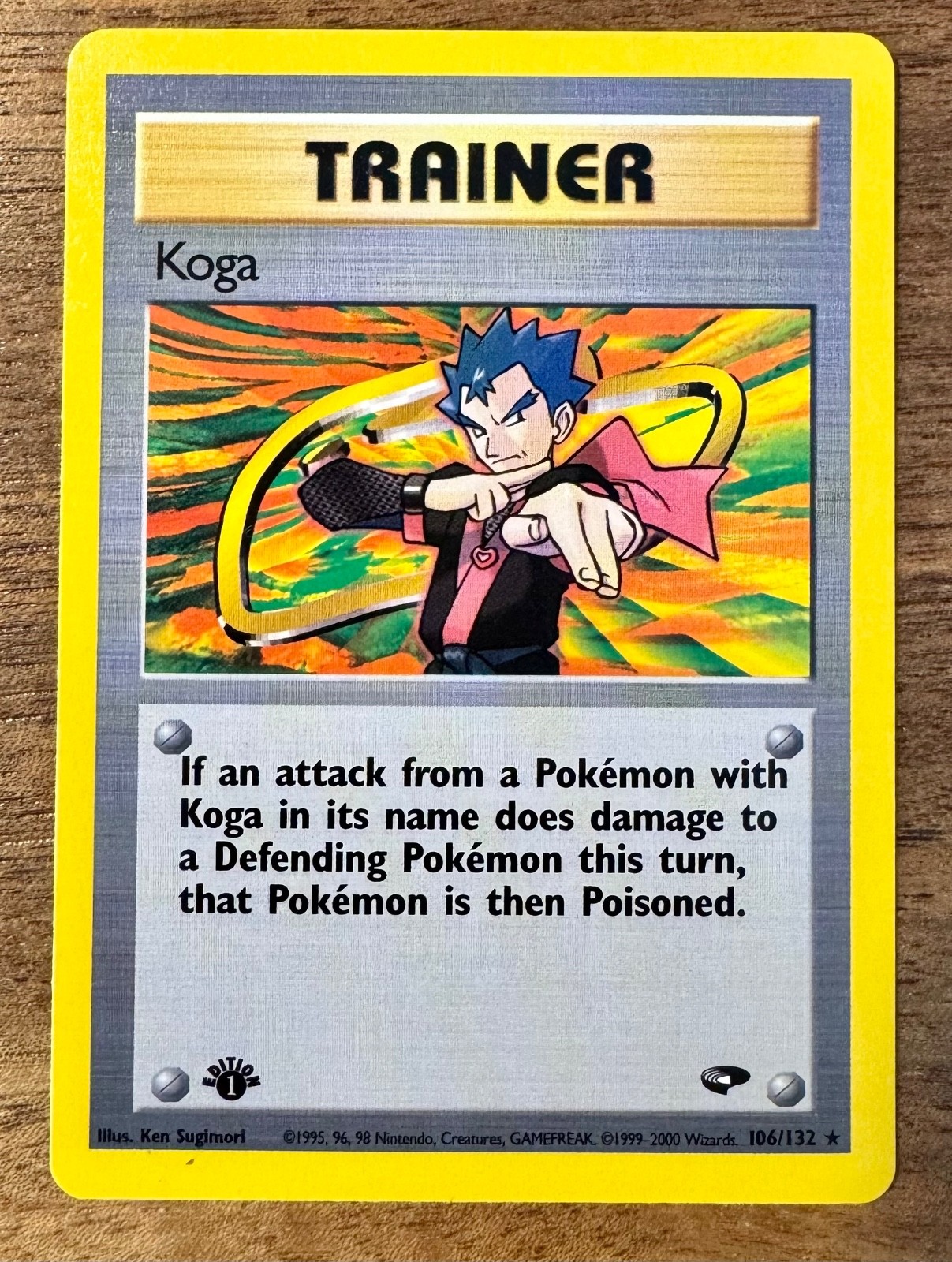 Koga 106/132 Gym Challenge 1st Edition NM