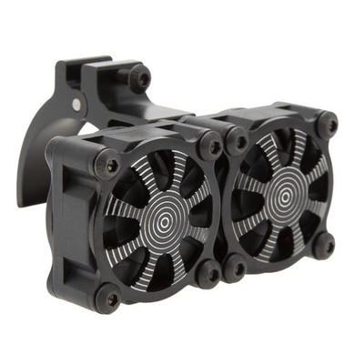 DKKY RC Motor Cooling Fan Heatsink 18000RPM 36mm for ARRMA Axial Black 