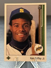 Hermosa tarjeta 1989 Upper Deck - Set-break #1 Ken Griffey Jr (RC) casi nueva-como nueva
