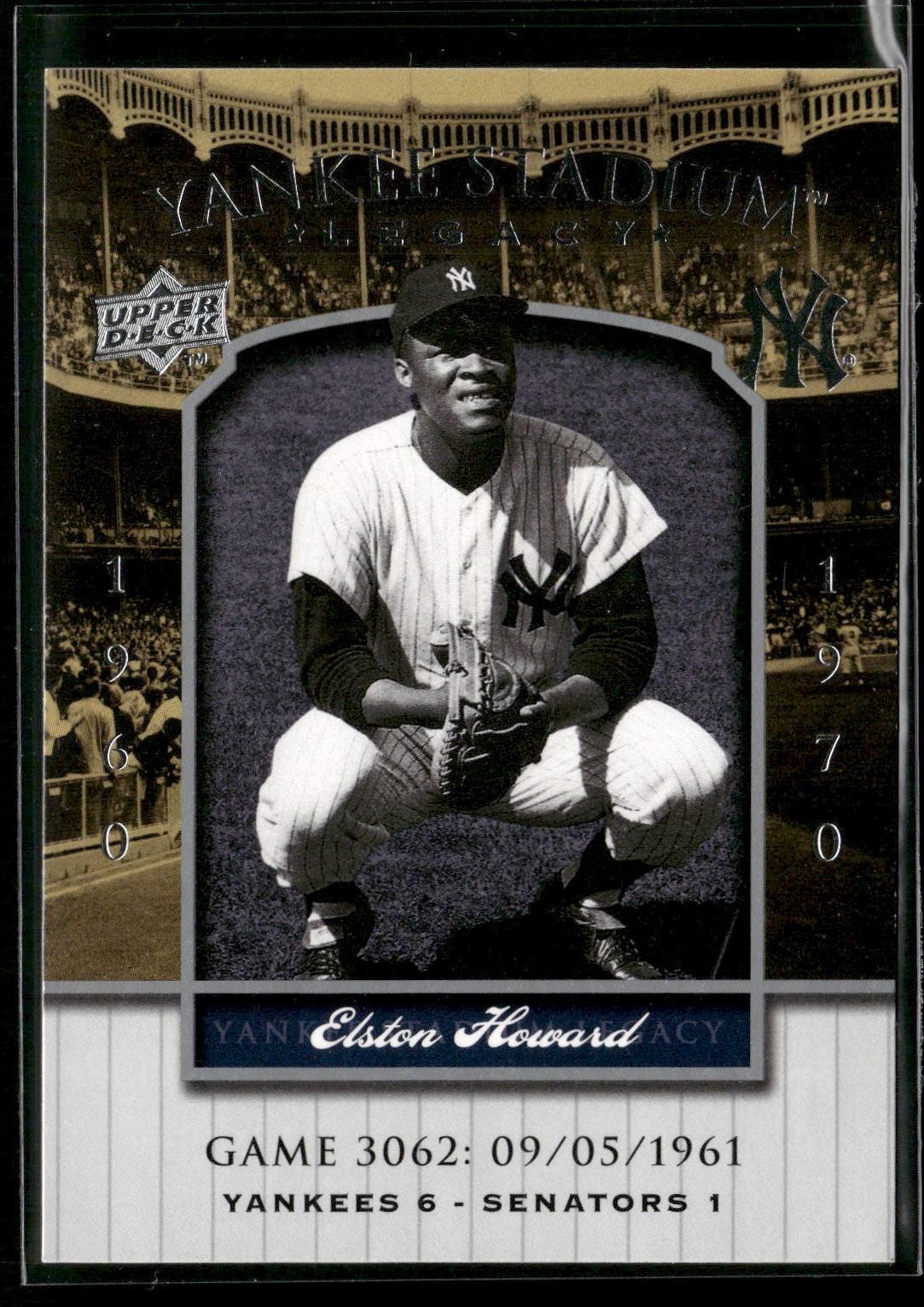 2008 Upper Deck Yankee Stadium Legacy #3038 Elston Howard