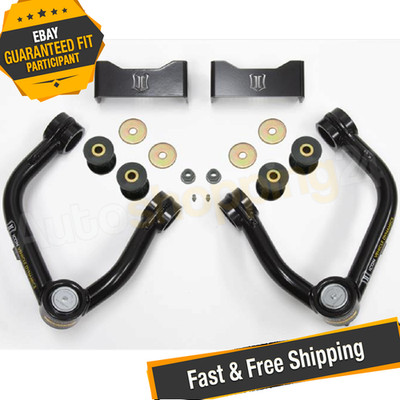 ICON 98510DJ Front Upper Tubular Delta Joint Control Arm Kit