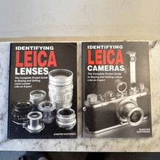 Two Identifying Leica Lenses AND Cameras The Complete Pocket Guide Book Set Of 2