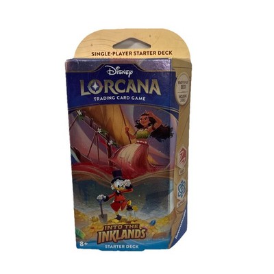 Disney Lorcana - Into the Inklands Ruby & Saphire Starter Deck New Unopened!