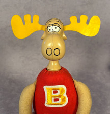 1971 Vintage BULLWINKLE Pull-String Talking Cartoon Toy by MATTEL Jay Ward/Rocky