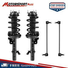 4PCS Front Shocks Struts Assembly & Sway Bar Links For 2014-2020 Acura MDX