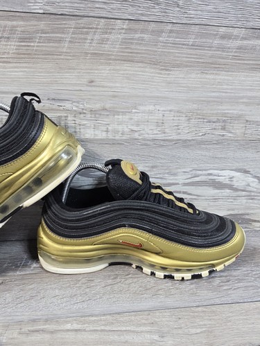 Nike Air Max 97 Metálico Dorado Para Hombre Talla 6.5 Zapatos Tenis - Imagen 12 de 13