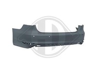 StoßStange Hinten Grundiert FüR VW Jetta IV 2010-2014