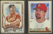 2025 Topps Allen & Ginter MARK McGwire Gold Foil /50 SP + 1999 Magic Moments 62