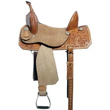 Horse Saddle Western Barrel Racing Leather Handmade Racer Equestrian Trail Tack