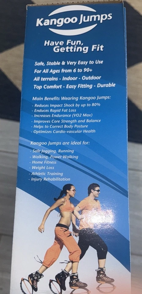 Bota Kangoo Jumps KJ XR3 X-Rebound Bounce NOVA Preta/Amarela Unissex Tamanho Médio - Imagem 3 de 4