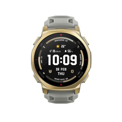 AMAZFIT T-Rex 3 Pro 44 mm Smartwatch Titanlegierung, Aluminium, Kunststoff Silik