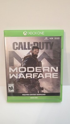 Call of Duty: Modern Warfare Xbox One Tested Complete w/ Case Pre-Owned COD MW