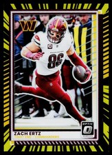 2025 Donruss Optic #156 Zach Ertz Electricity #/75