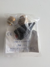 Image of WISKA BW25L Brass SWA Armoured Cable Gland Kit IP20 (Pack of 2) 50101695