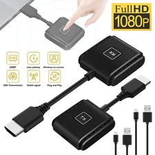 Wireless HDMI Transmitter & Receiver Kit,TV Stick Dongle for PC, Camera, Laptop.
