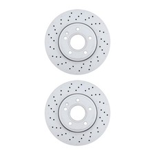 2 Bremsscheiben gelocht bel&uuml;ftet &Oslash; 295 mm 28 mm A.B.S. f&uuml;r u.a. MB A-KLASSE