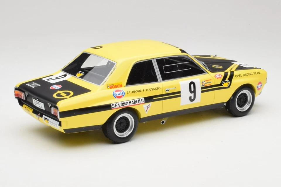 107704609 Opel Commodore A Steinmetz n9 J.Haxhe/P.Toussaint 24h Spa 1970 Minicha - Immagine 2 di 4