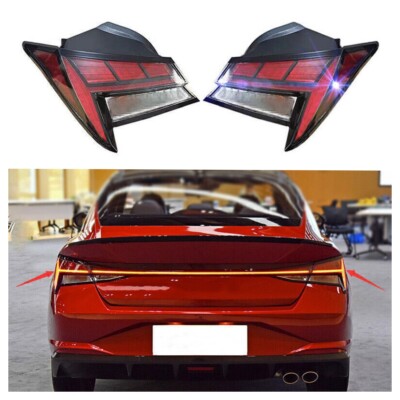 Halogen Tail Light Stop Lamp - Left Driver Side For Hyundai Elantra 2021-2024