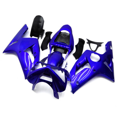 Gloss Blue ABS Plastics Bodywork For Kawasaki ZX-6R ZX6R