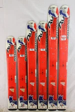 16-17 Rossignol Jr Avengers Used Kids Skis, 3pair 93cm, 80cm, 67cm #549008