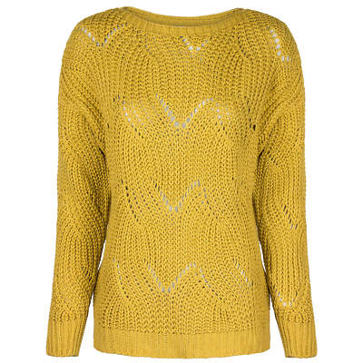 Oversized Strickpullover Zopfmuster Pullover Damen HAILYS Damen