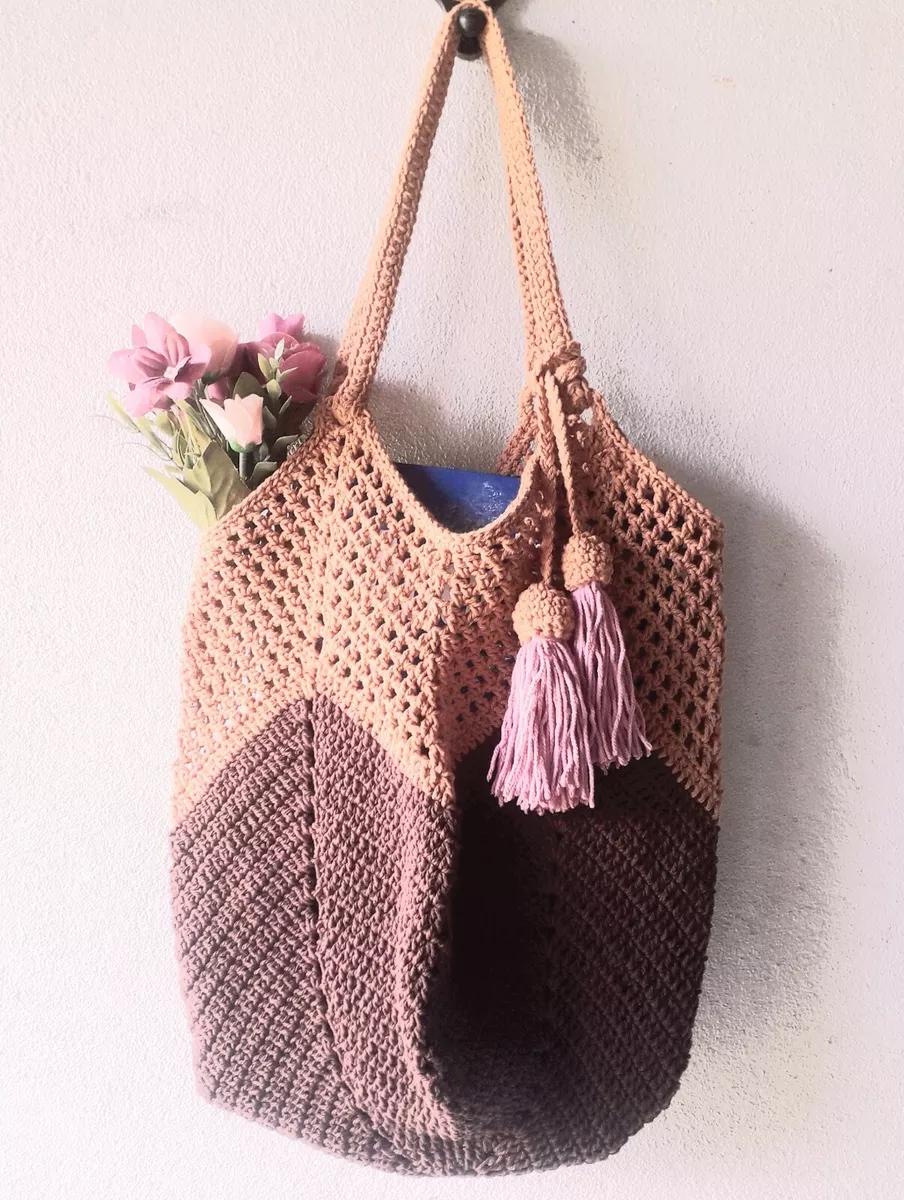 Macaron bag crochet pattern sale