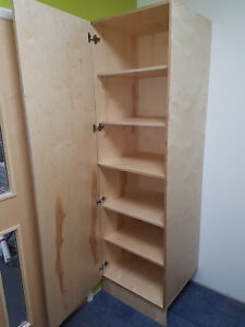 Standard Bespoke Birch Plywood Kitchen Cabinet Tall Unit 