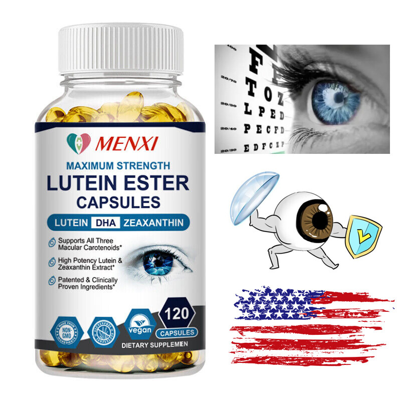 Lutein Ester Capsule Vitamin C Premium Eye Protection Eye Health Organic Natural