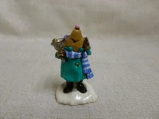 Wee Forest Folk Mole Bell Ringer Christmas Special MO-2 Retired