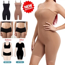 Women Comfort Body Shaper Slim Thigh Tummy Control Underwear Bodysuit Shapewear