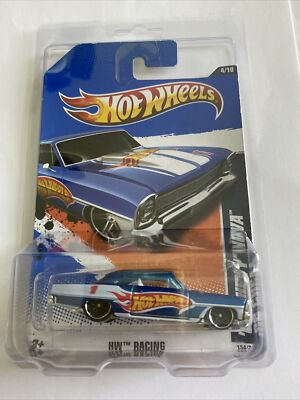 Hot Wheels  66 Chevy Nova | HW Racing | 4/10 - 154/244 | 2010 | BN | W-Case