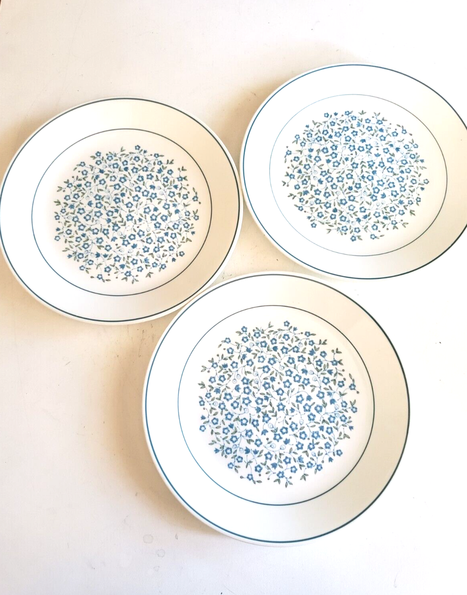 Lot of Corelle Blue Heather 10 1/4