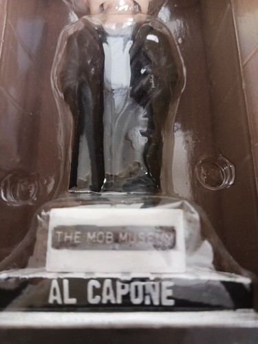 Al Capone Bobblehead Scarface Sammlerstück Gangster Syndikat Sammlerstück Mob M - Bild 8 von 8