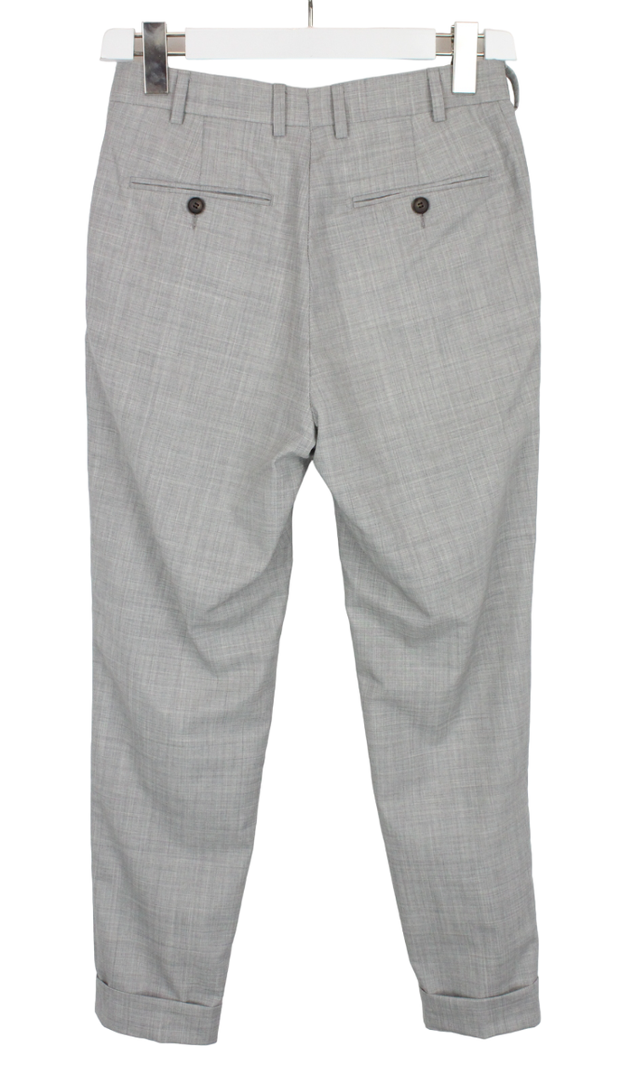 【SUNSEA】18AW POLYYS WOOL PANTS グレー SUNSEA】18AW POLYYS WOOL PANTS グレー