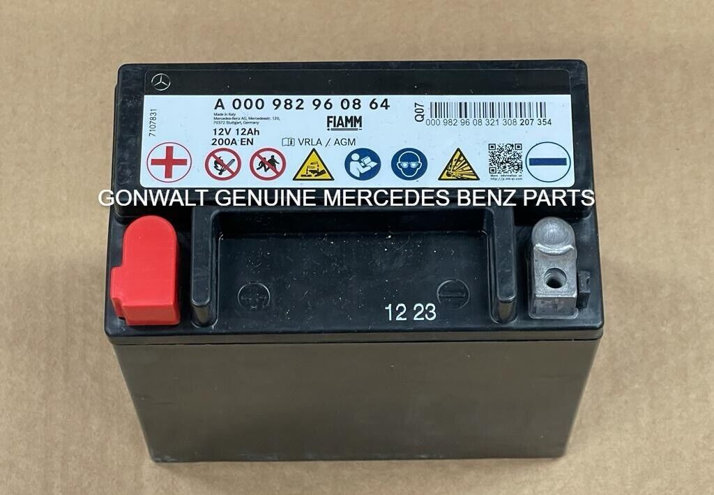 Mercedes Benz GLE43 AMG GLE63 AMG 2017-2019 Vehicle Battery  