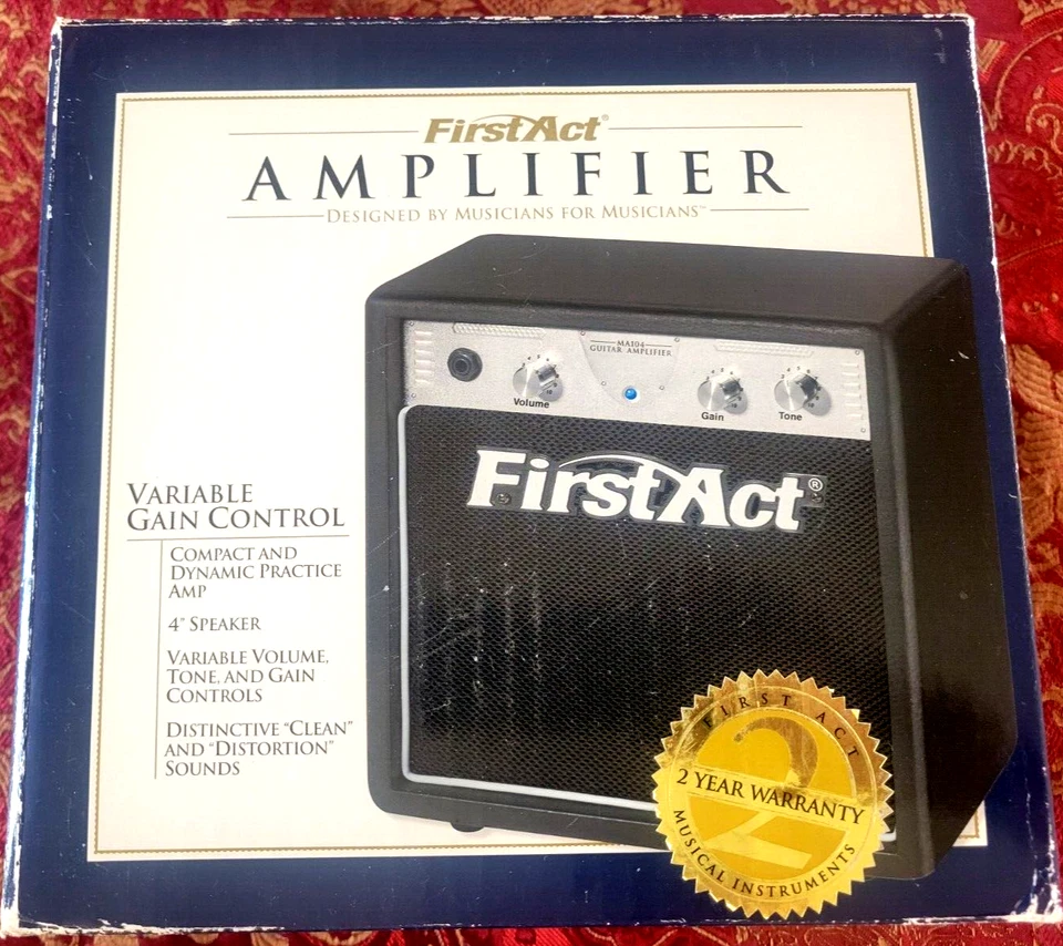 NFirst Act Electric Guitar Portable Amplifier MA104 - New in Box - Never Used - Image 4 of 4