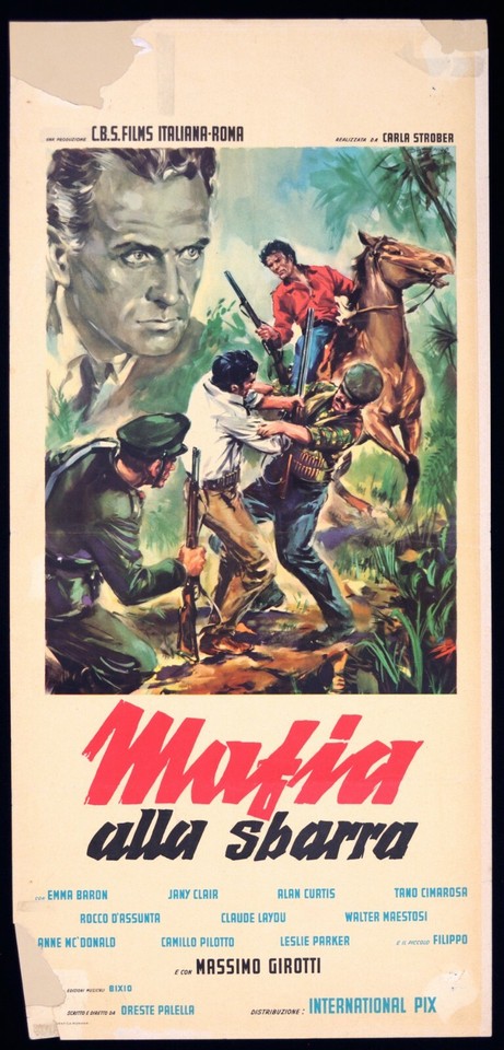 Locandina di MAFIA ALLA SBARRA (1963)
