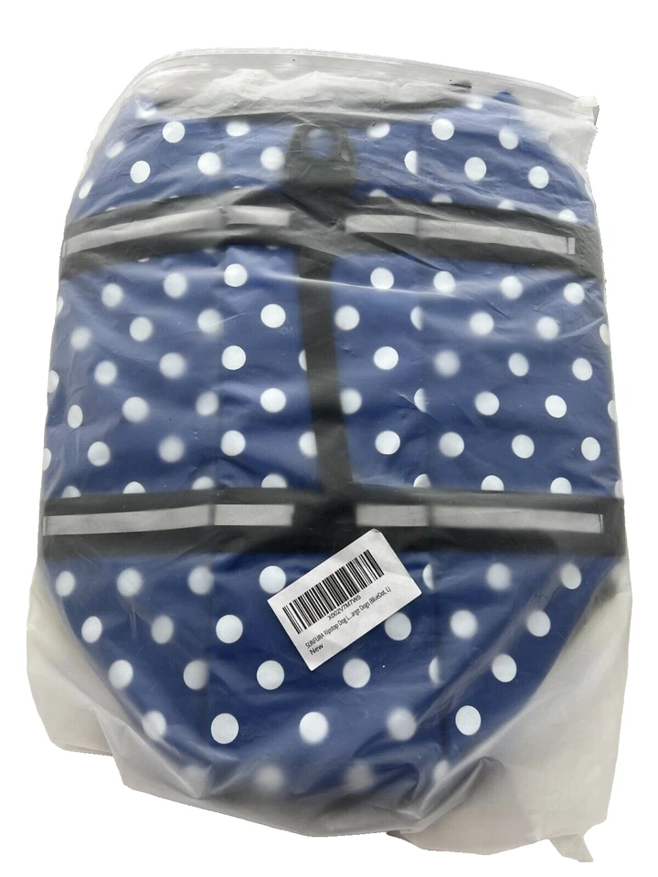 Dogs Life Jacket SUNFURA Ripstop, Adjustable Lifesaver Blue Dot Size L New Foto 2 de 4