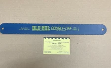 10PC- 14" X 1-1/4" X .062 X 10T POWER HACK SAW BLADE BLU-MOL DOUBLE LIFE USA