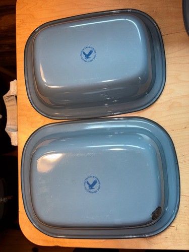 Falcon Enamelware Pie Set - five piece - Pigeon Gray - Very Good Condition - Picture 10 of 11