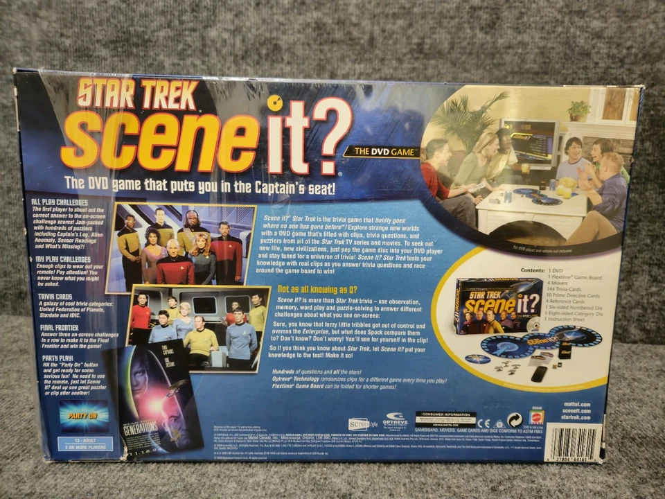 Scene It The DVD Game Star Trek Edition - Image 2 of 4