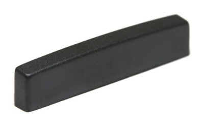 GRAPHTECH Black TUSQ XL PT-4000-00 - Blank Jumbo Guitar Nut - Electric, Flat