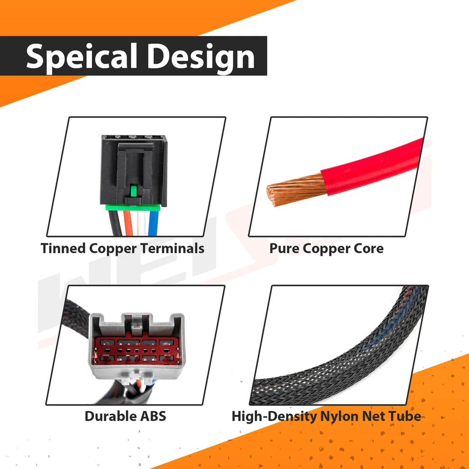 Arnés de cableado controlador de frenos para Ford F-250 F-350 F-450 Super Duty 2008-2016 Foto 3 de 4