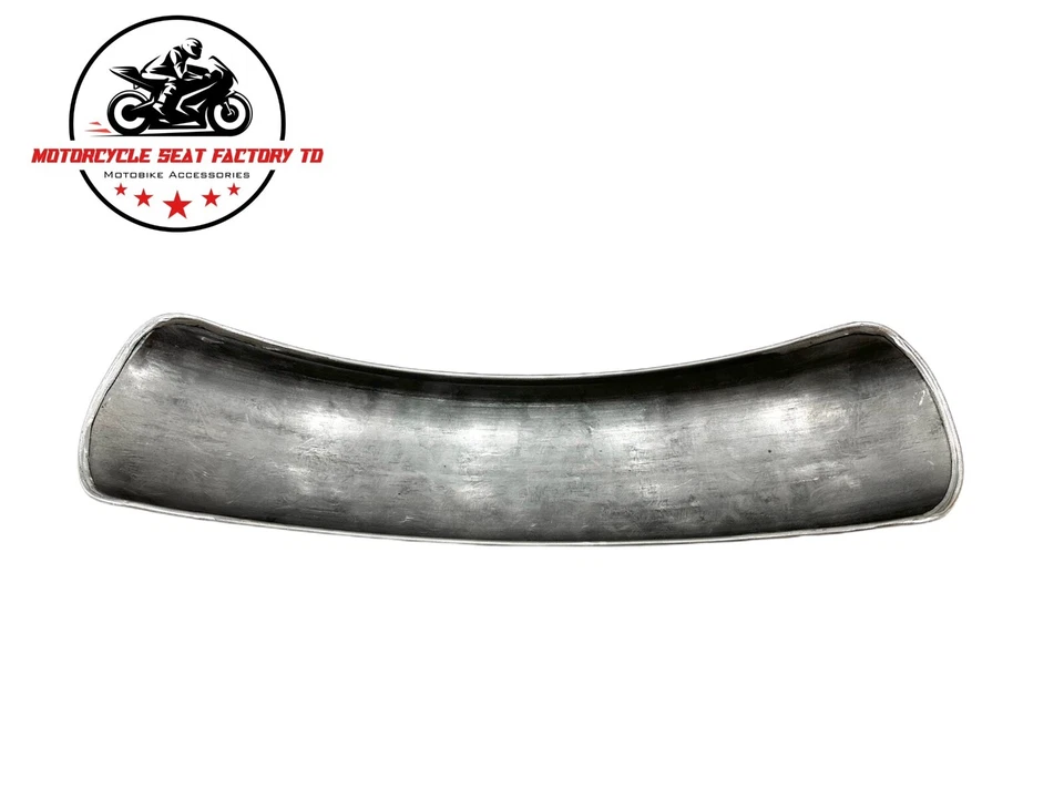 Short Front Mudguard PLain metal, Ideal for Scrambler / Cafe Racers. BMW, Honda. - Image 3 of 4
